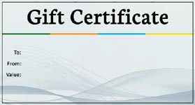 gift certificate business
